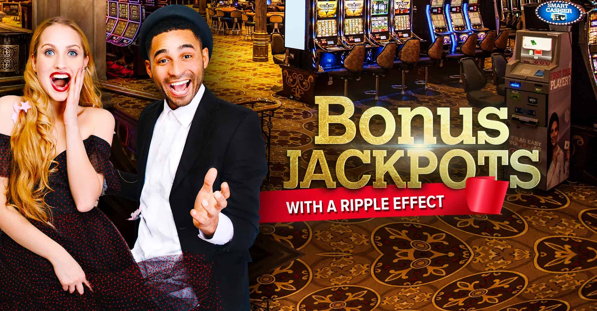 Bonus Jackpots with Ripple Effect - Gold Reef City