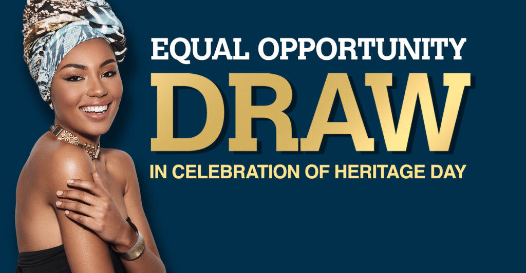 Equal Opportunity - Heritage Day Draw