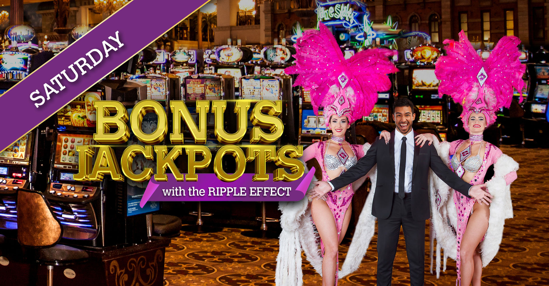 Saturday Bonus Jackpots with the Ripple Effect! - Gold Reef City