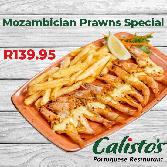 Mozambican Prawns Special