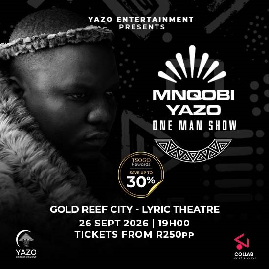Mnqobi Yazo One Man Show
